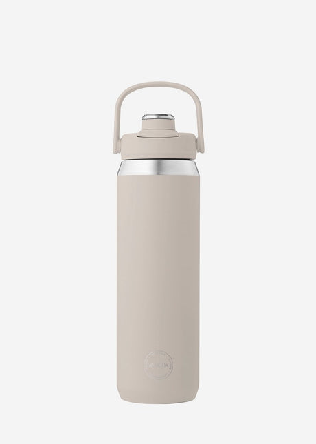 Aya ida aya ida - Sportflasche - Trinkflasche - Thermosflasche - Wasserflasche - Edelstahl - 700 ml - Cremebeige