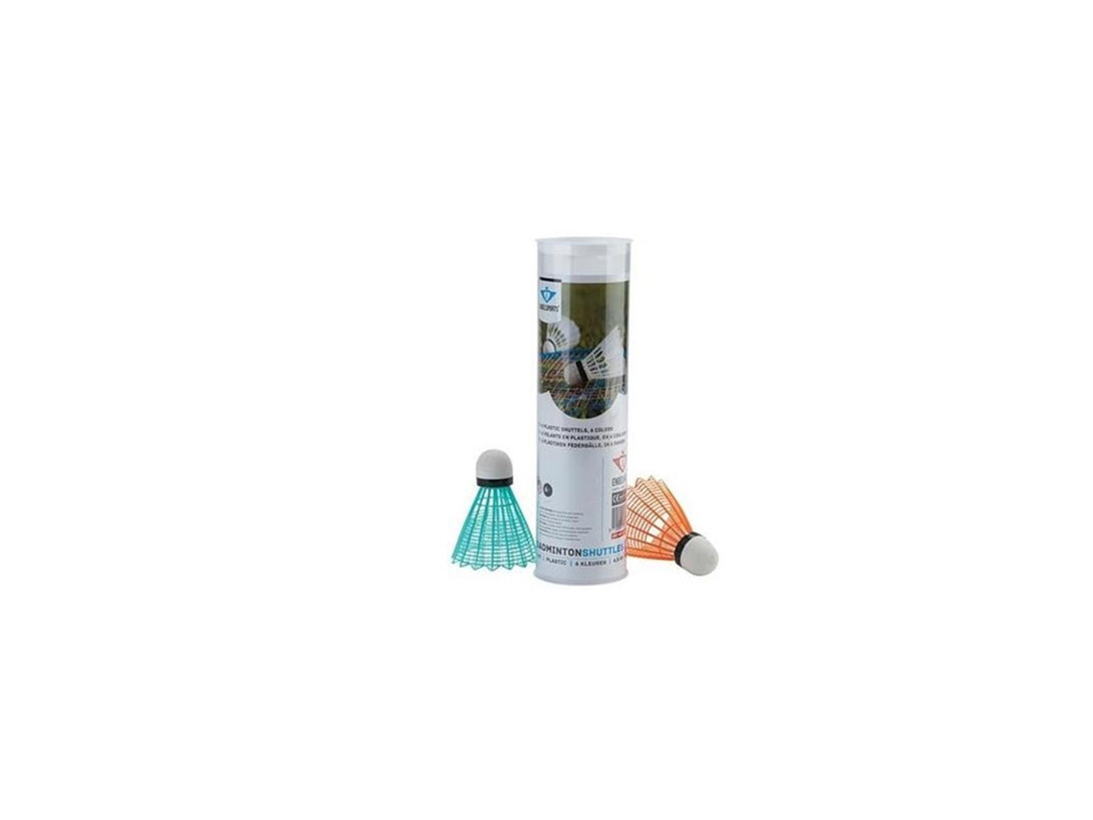 6 Kunststoff -Shuttles in Rohr - Farbe