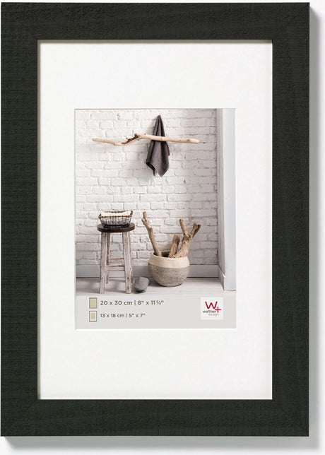 Walther Home - Holzrahmen - Fotogröße 20 x 30 cm - Schwarz