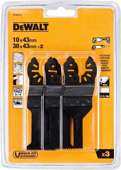 Dewalt Sägeblatt-Set 3-teilig (dt20701-qz, dt20706-qz, dt20704-qz) – dt20713-qz