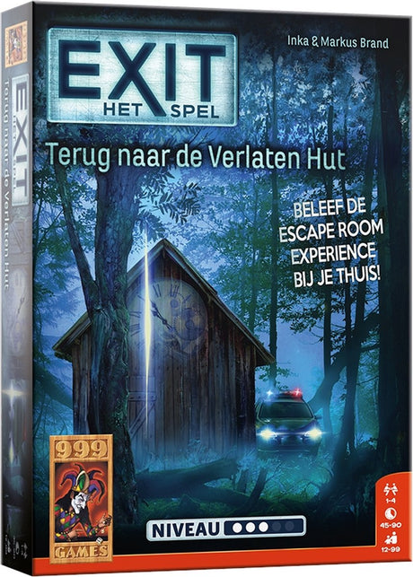999games 999 Spiele – Ausgang – zurück zur verlassenen Hütte – Denksportaufgabe – Escape-Room-Spiel