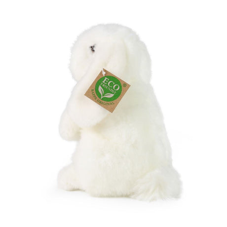 Rappa Kuscheltier Hase weiß Plüsch stehend 18 cm langlebiges Spielzeug.