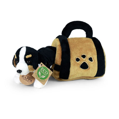 Plüsch Berner Hund mit Kiste 15 cm Öko-Fr