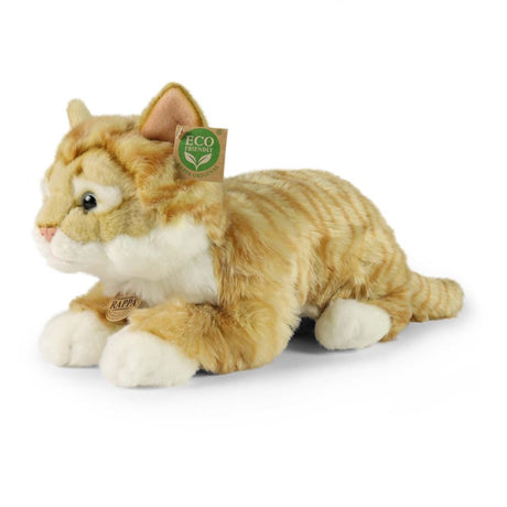 Plüsch rot gestreifte Katze 40 cm Öko-Fr