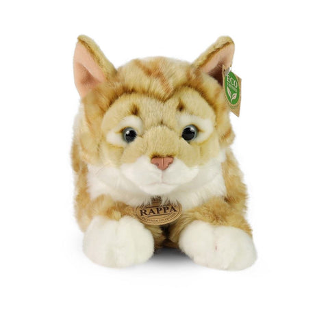 Plüsch rot gestreifte Katze 40 cm Öko-Fr