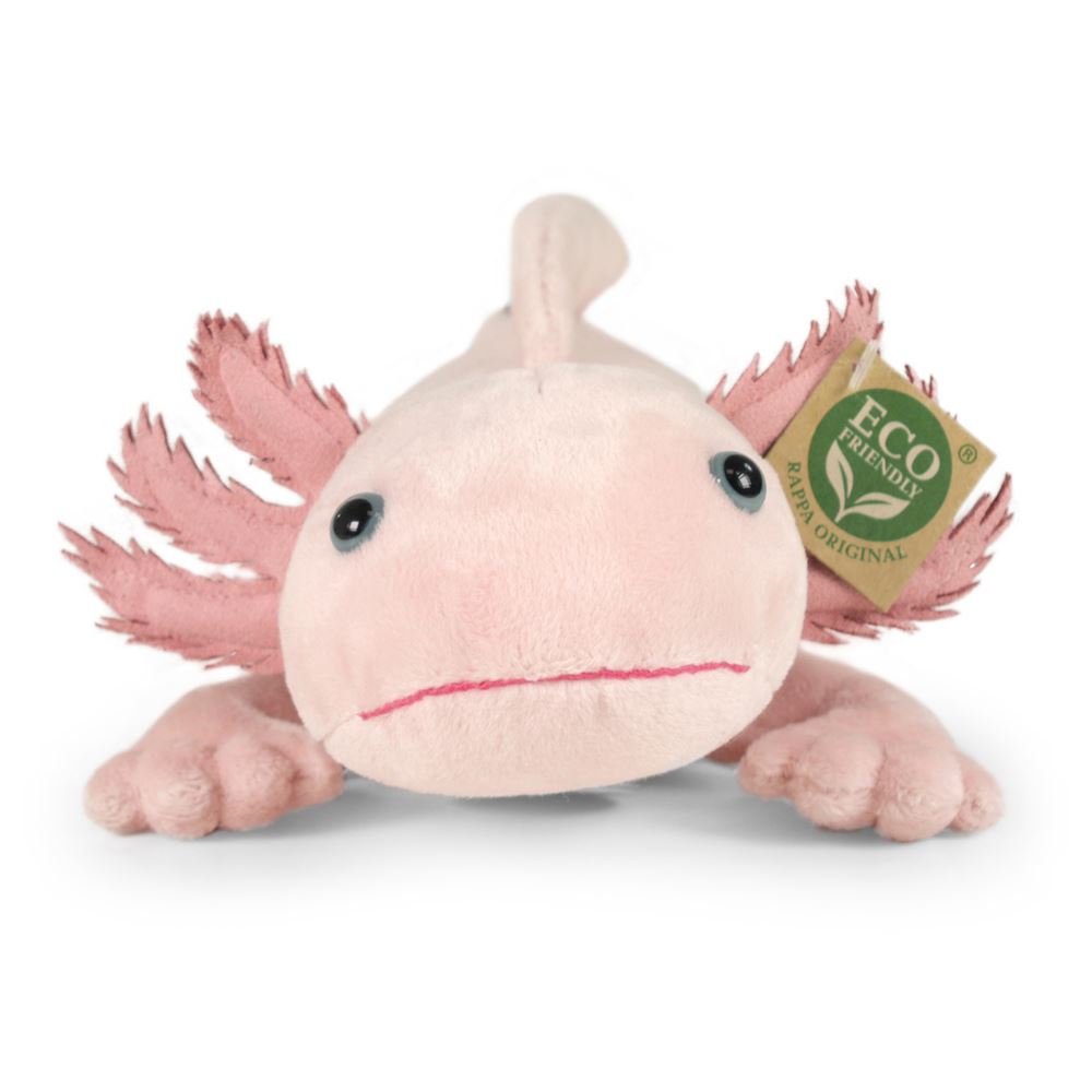 Plüsch-Axolotl 33 cm umweltfreundlich