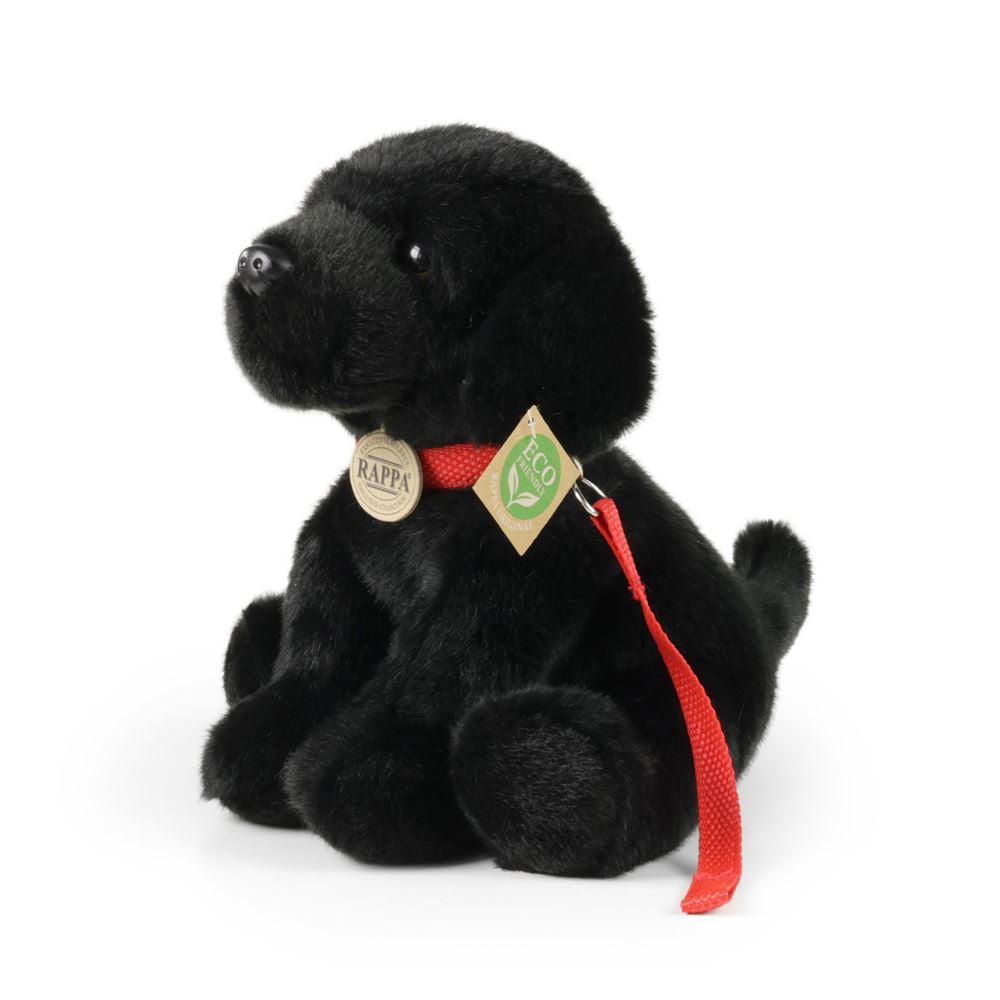 Plüsch schwarzer Labrador 28 cm umweltfreundlich