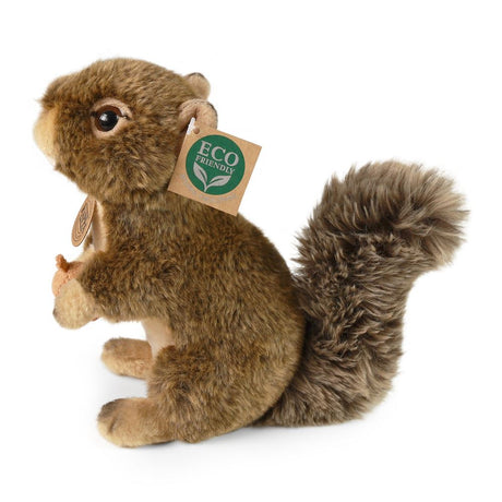 Plüsch-Eichhörnchen mit Eiche 20 cm umweltfreundlich