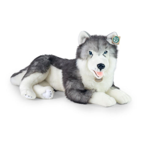 Plüsch-Husky-Hund 60 cm umweltfreundlich