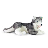 Plüsch-Husky-Hund 60 cm umweltfreundlich