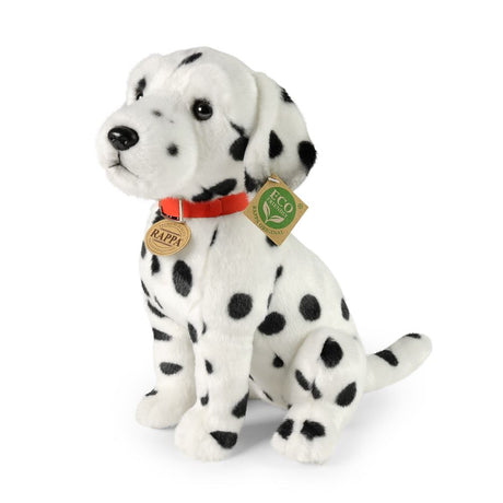 Pluche dalmatiër met halsband 30 cm eco-