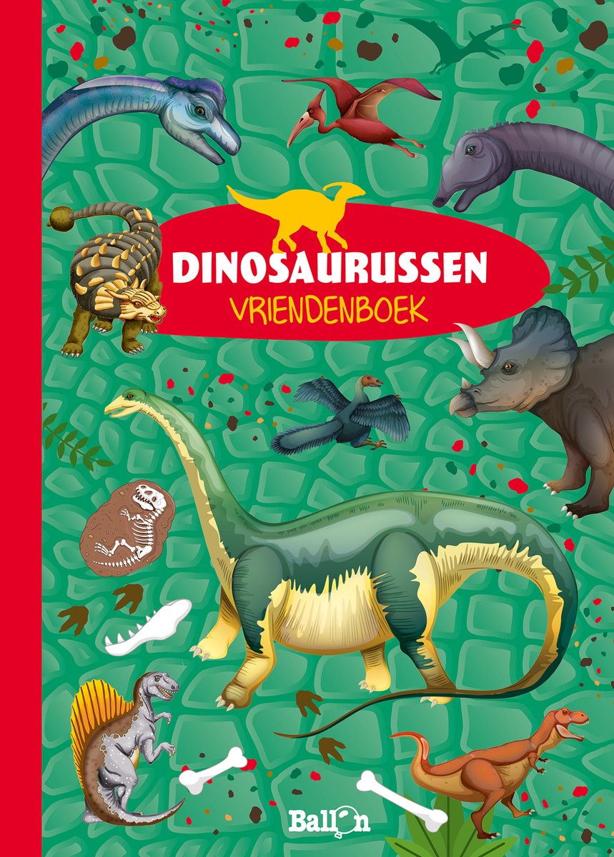 Standardverlag für Freundebuch-Dinosaurier
