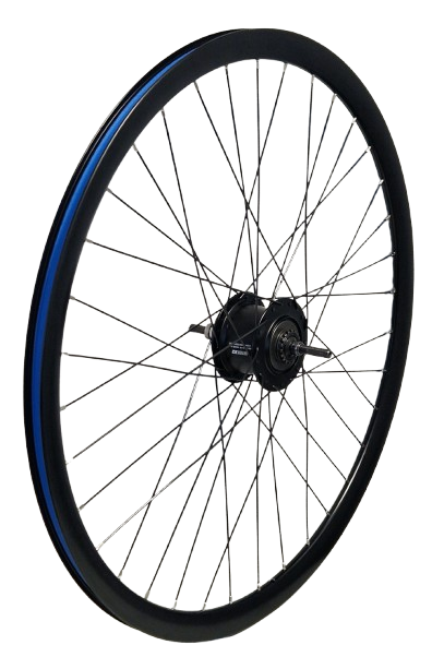 Kgz kgz achterwiel 28inch (622) velg en spaak zwart nexus 7 rb zwart