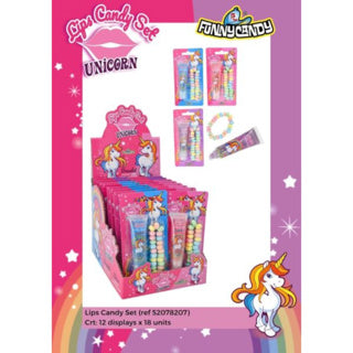 Snoep unicorn set | 18 stuks