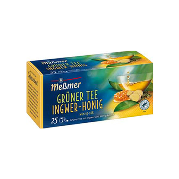 Messmer Gruner Tee Orange Ingwer 25x 1,75gr (12 Stück)