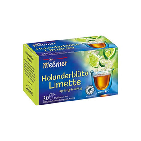 Messmer Holunderblute Limette 20x 2,50gr (10 Stück)