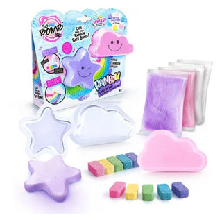 No brand Regenbogen-Badebomben-Set – 2er-Pack | 3 Stück