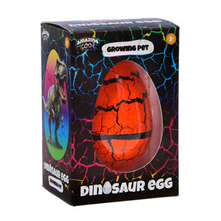 Erstaunlich cooles Dino-Wachstumsei, 11 cm, farblich sortiert