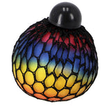 Fidget Squeeze Ball Rainbow Mesh 6 cm | 12 Stück
