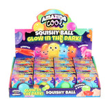 Erstaunlich coole, im Dunkeln leuchtende Squishy-Bälle in verschiedenen Farben | 12 Stück