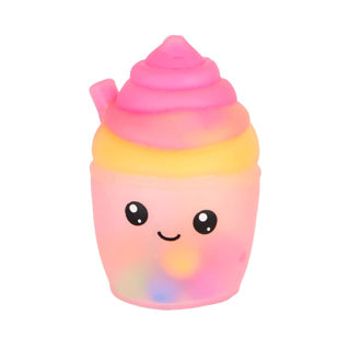 Erstaunlich coole Squishy-Regenbogenperlen zum Zappeln, sortiert | 6 Stück