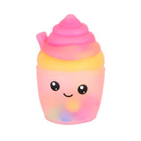 Erstaunlich coole Squishy-Regenbogenperlen zum Zappeln, sortiert | 6 Stück