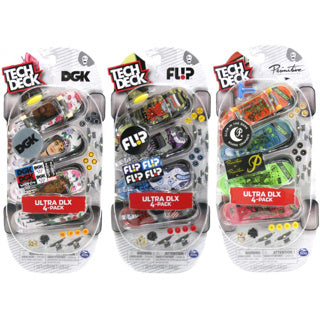 Spinmaster Tech Deck Ultra DLX, 4er-Pack, sortiert