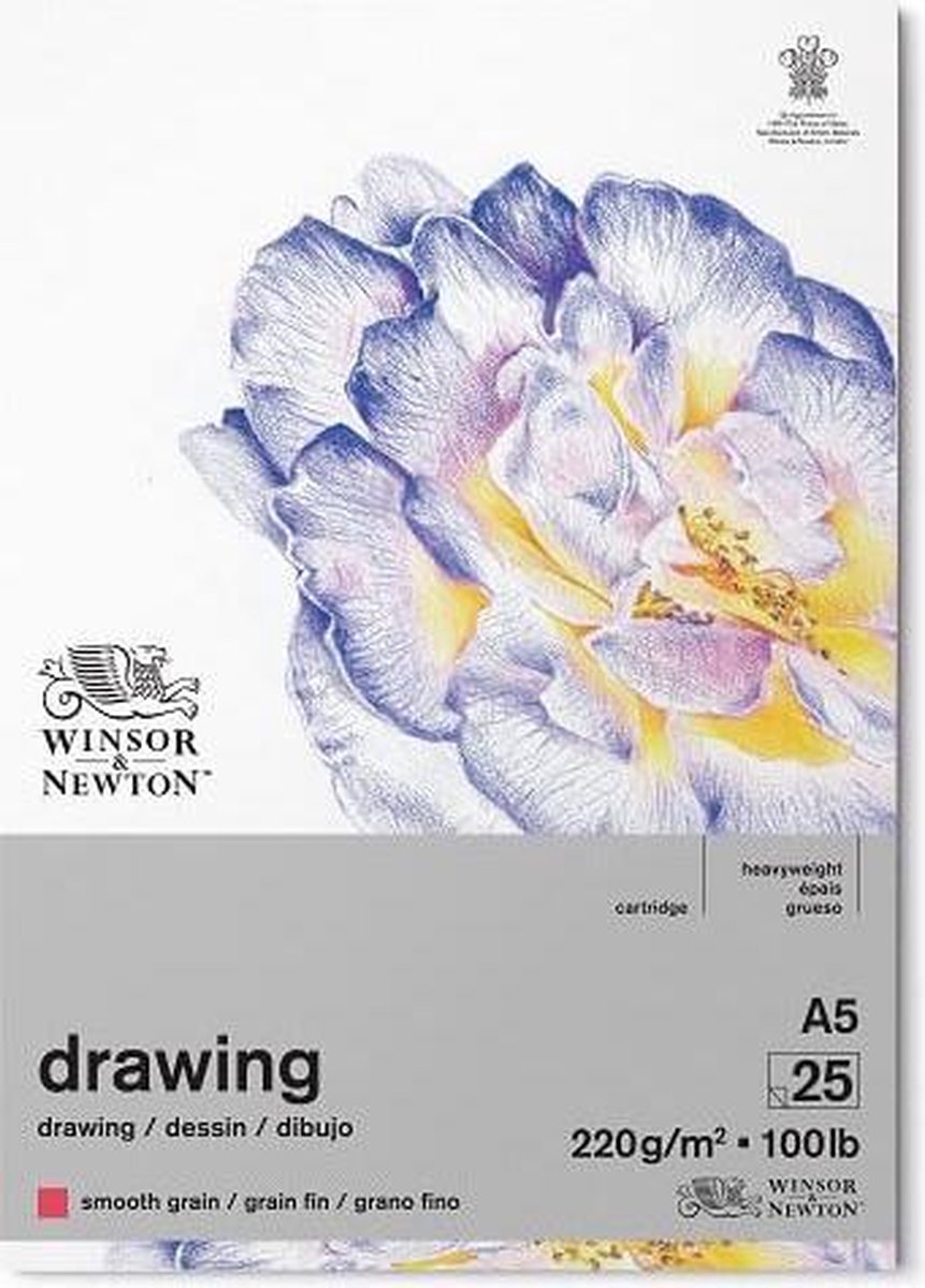 Winsor Newton Zeichenblock feine Körnung A5