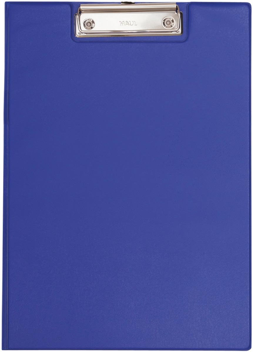 Maul Klemmbrettmappe Poly A4 hoch PP Folie blau