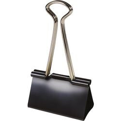 Foldback papierklemmen viking 50 mm zwart