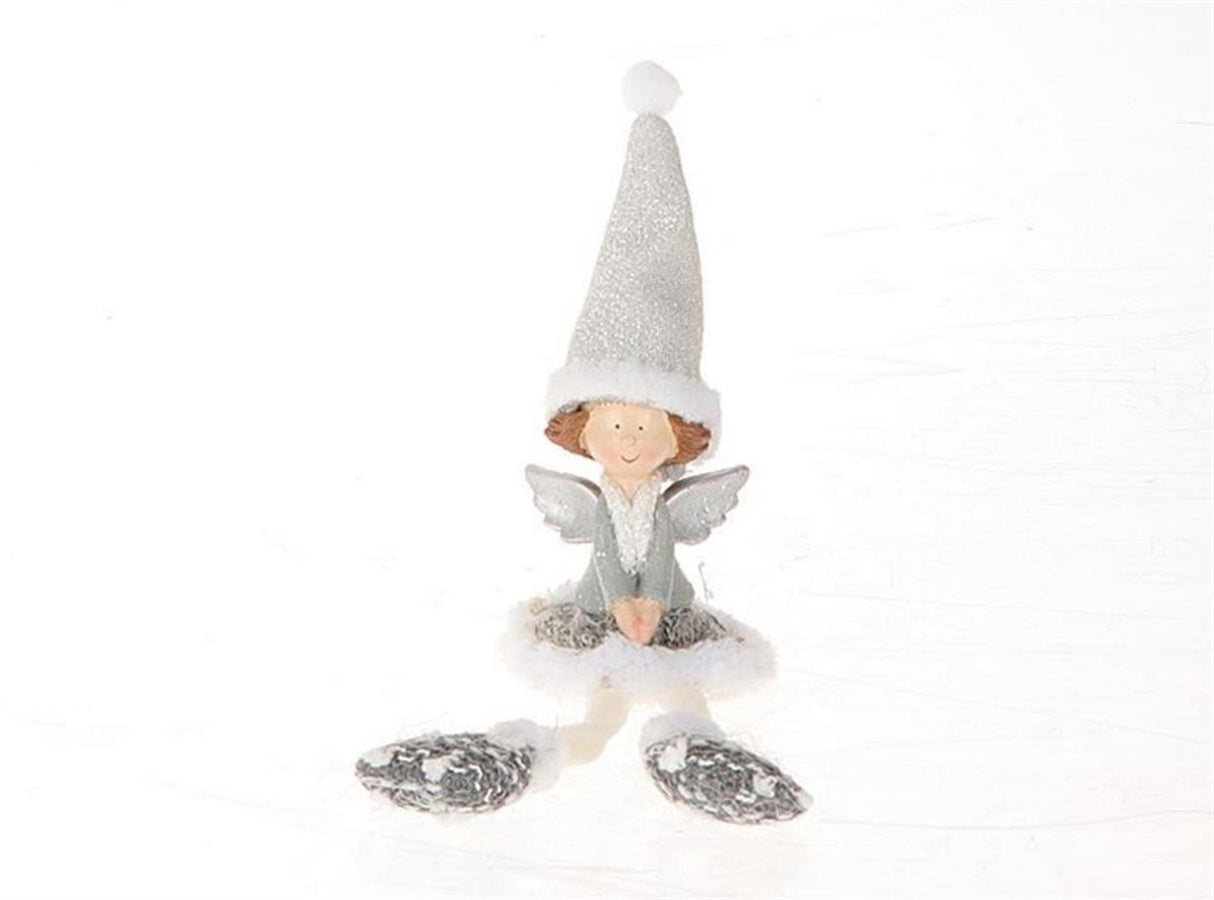 Hbx natürliche lebende Statue Engel mit baumelnden Beinen H23cm