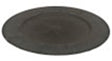 Hbx Natural Living Grundplatte Melamin ø20xh2cm grau