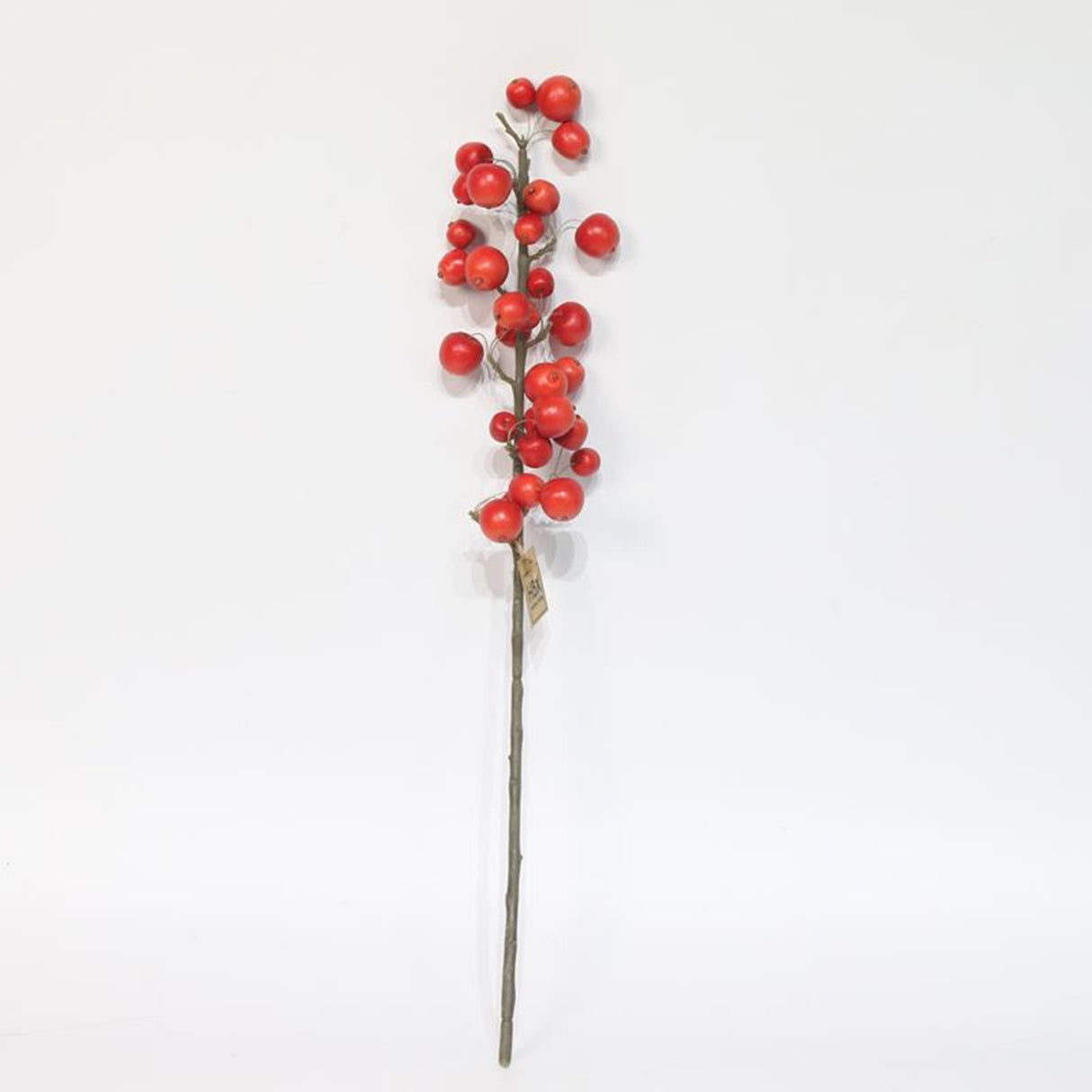 Hbx Natural Living Kunstzweig mit Äpfeln L66cm rot
