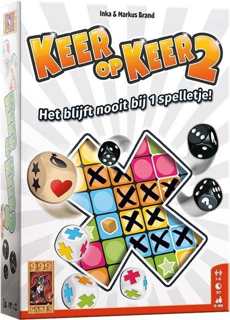 999games 999 Spiele - 2 immer wieder - Würfelspiel - mit neuen Würfeln und Optionen - Brettspiel - Familienspiel - kleines Geschenk