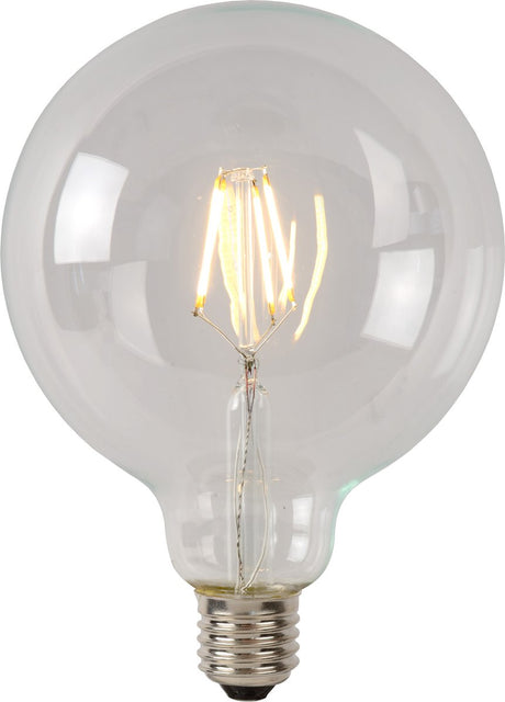 Lucide G125 Klasse A – Glühlampe – ø 12,5 cm – LED – E27 – 1 x 7 W 2700 K – transparent