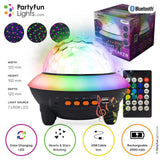Partyfun Lichter Bluetooth-Lautsprecher UFO Disco
