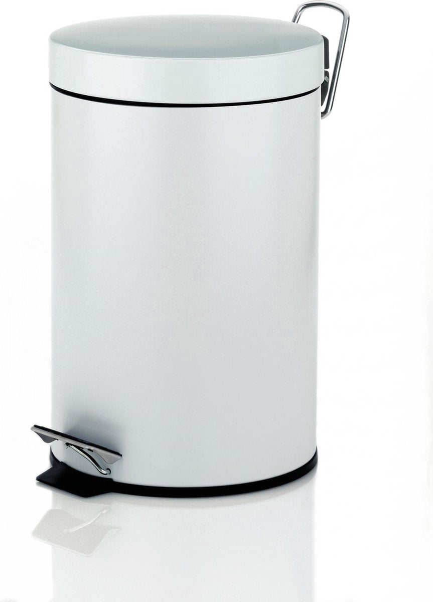 Kela Monaco Tretabfalleimer - 3 l - weiß -