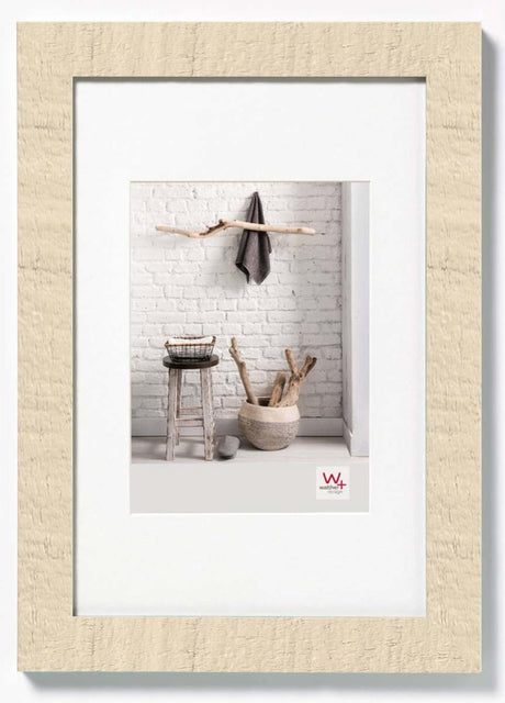 Walther Home - Holzrahmen - Fotogröße 24x30 cm - Cremeweiß