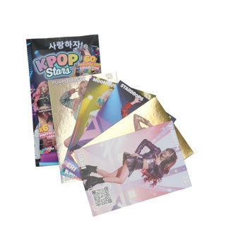 Kpop stars photo cards 6 st. booster | 12 stuks