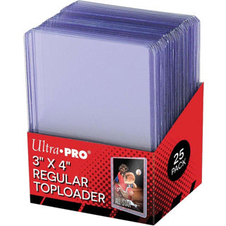 Ultrapro Ultra Pro Toploader 3x4 Regular – Deckschutz für Karten – 25 Stück
