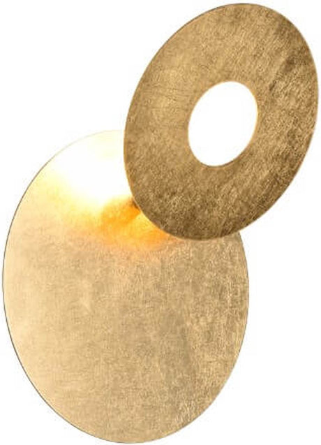 Trioleano - Wandleuchte - Gold - inkl. 1x smd 6w - indirekte Beleuchtung - drehbar