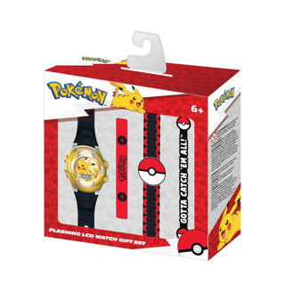 Accutime Uhren-Geschenkset Pokémon - 4-tlg.