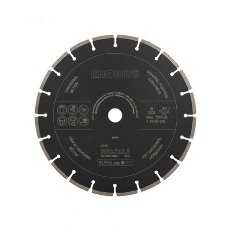Diamond Saw Blade 300x7x2.5x25.4