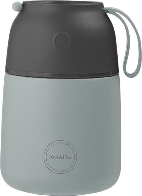 Aya ida - foodie - Thermosflasche - Lebensmittelbehälter - 500 ml - Mintgrün