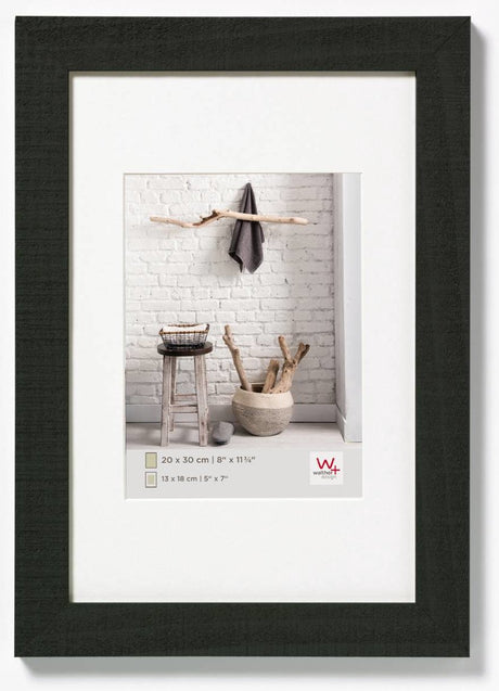 Walther Home - Holzrahmen - Fotogröße 50x70 cm - Schwarz