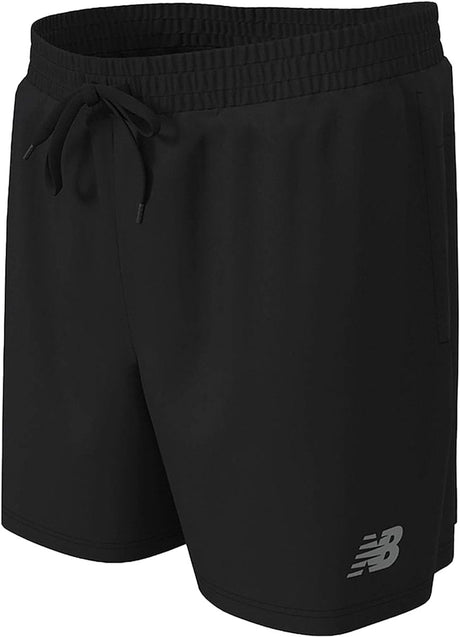 New Balance Sport Essential Short 5 Herren-Sporthose – Schwarz