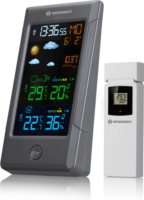 Bresser Wetterstation - Climatetemp NBF - Thermo-Hygro-Sensor - mit Farbbildschirm