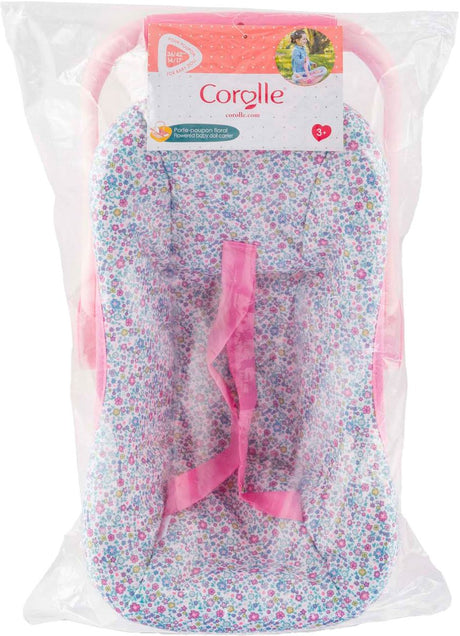 Corolle Dolls Babytrage Blumen Babypuppe 36cm rosa Spielzeug.