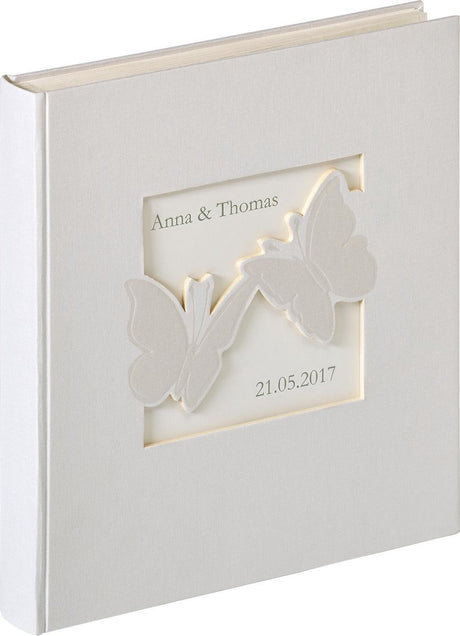 Walther uh-201 Farfalla – Hochzeitsalbum – Größe 28 x 30,5 cm – Perlmutt