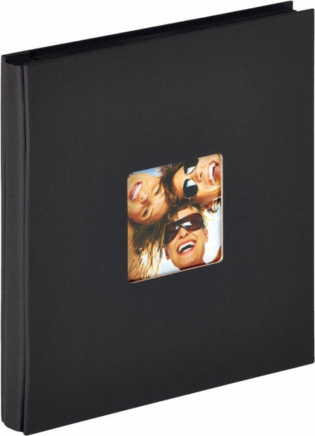 Walther EA-110-B Fun - Einsteckalbum - Größe 31 x 33 cm - 400 Fotos 10 x 15 cm - Schwarz